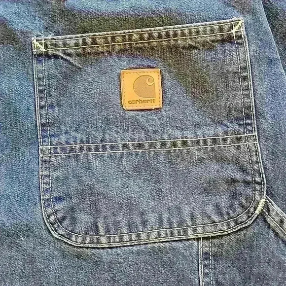 Carhartt Vintage Carpenter Dungaree Fit Jeans Size 44X30 - Picture 3 of 6